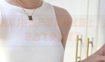 在国产黑料的线路上，我的好奇心飞快出发了